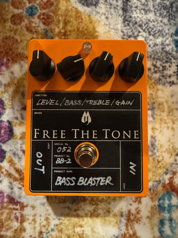 Free The Tone BB-2 Bass Blaster Overdrive Pedal image 1