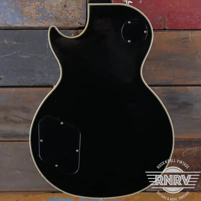 1984 -Gibson Les Paul Custom Ebony with factory Kahler Trem image 3