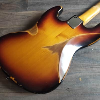 2007 Edwards (by ESP) Jaco Pastorius Fretless Jazz Bass Guitar (Made in Japan) image 7