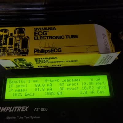 Sylvania etc. 6JG6A Novar tNOS AT1000 TESTED Vacuum Tube Beam Pentode 1970-1987 image 2
