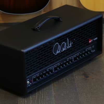PRS MT 100 Mark Tremonti Signature 3-Channel 100-Watt Guitar Amp Head 2023 - Present - Black image 7