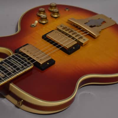 1974 Gibson L5-S Custom Cherry Sunburst Finish w/OHSC image 7