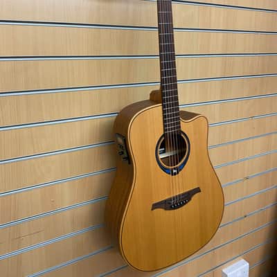 Lag Tamontane HyVibe THV10DCE Smart Guitar 2020s - French Satin image 2