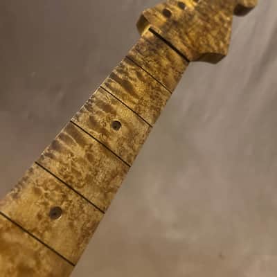 BADA$$ BIRDSEYE MAPLE STRAT GUITAR NECK FITS FENDER & WARMOTH image 6