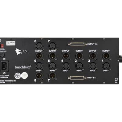 API 500-6B 6-Slot High Current Lunchbox 500 Series Chassis image 2