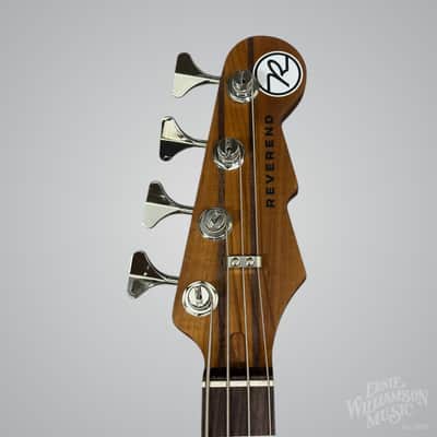 Reverend TRI-ICBL-RW-G-X-HT Triad 4-String Bass Iconic Blue image 7