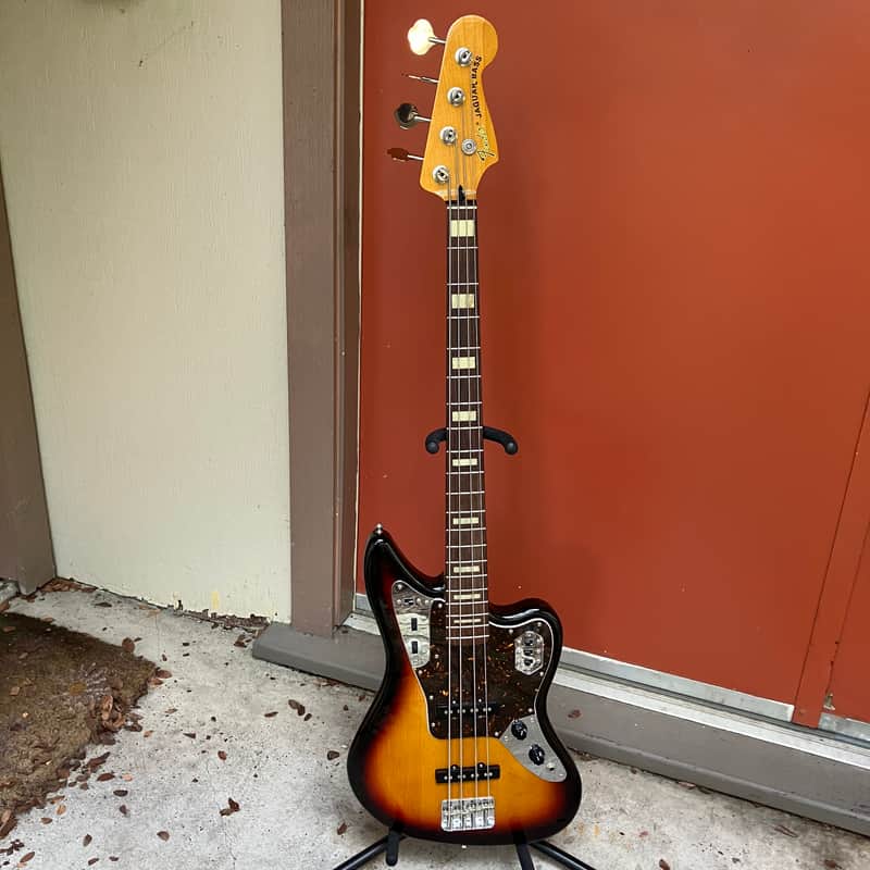 Fender MIJ Jaguar Bass 2007-2011 3-Tone Sunburst image 1
