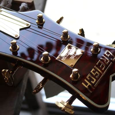 GRETSCH "G6134TGQM-59 Limited Edition Quilt Classic Penguin with Bigsby, Ebony Fingerboard, Forge Glow" HARDCASE, 4, 04 KG, LIMITED EDITION, ONLY 40 Pieces for EMEA (EUROPA,MIDDLE EAST, AFRICA) image 20