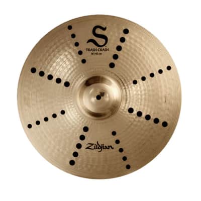 Zildjian 16-Inch S Series Trash Crash Cymbal, Light and Loose, Thin Weight with Trashy White Noise Color image 2