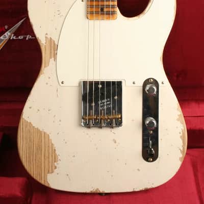 Fender Limited Edition Reverse Esquire Heavy Relic 2024 Aged White Blonde image 1