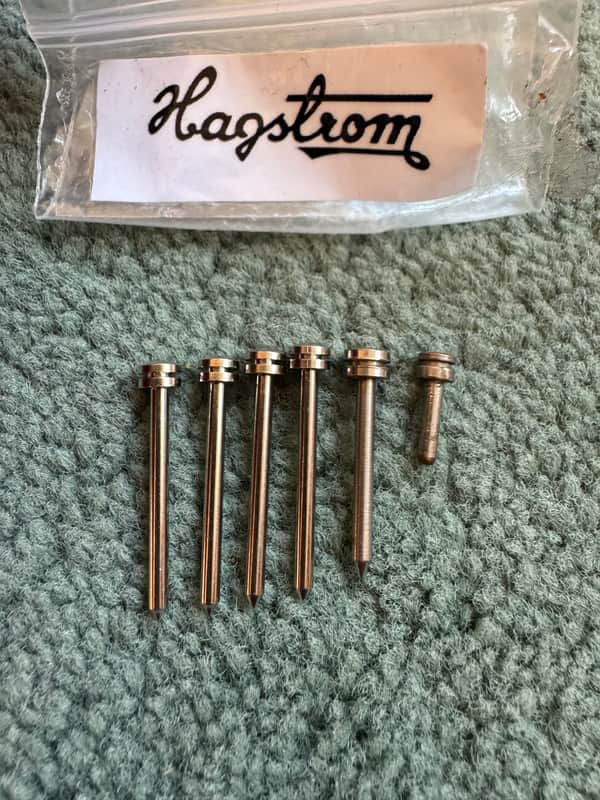 Hagstrom Accordion Bellows nails 6pcs (4 28mm + 1- 23mm, +1 -12mm image 1