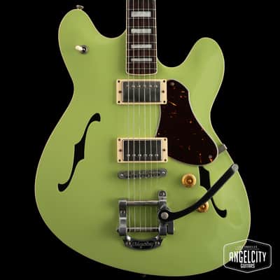 Fano GF6 Alt de Facto Set Neck - Gretsch 2-Tone Green image 1
