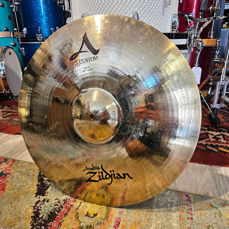 Zildjian A Custom 20" Ride Cymbal 2125g image 1