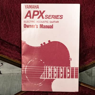 Yamaha - APX-20 - 1988 Acoustic-Electric, Amber w/ OHSC - x9746 - USED image 21