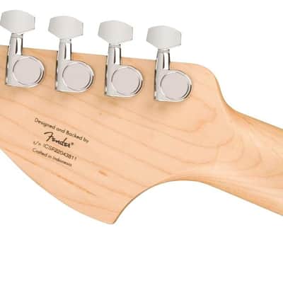 Squier Sonic Mustang Electric Guitar, with 2-Year Warranty, Flash Pink, Maple Fingerboard image 6