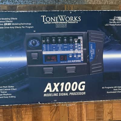 Korg Ax100G - Blue and black image 3