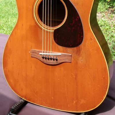 Yamaha FG-180 Jumbo Dreadnought Circa 1972 - Natural image 2