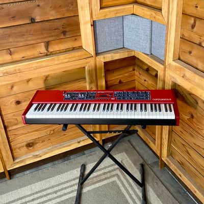 Nord Piano 6 73-Note Weighted Hammer Action Piano With Split / Layering & NP3 Pedal - Red image 9