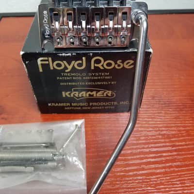 Floyd Rose 1984 Lefty Left Handed-MINT W/ BOX & Hardware-Vintage-Kramer 80's Chrome image 5
