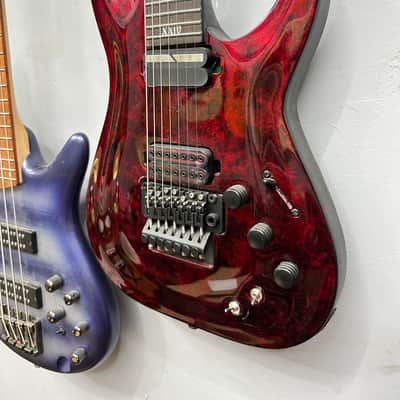 Schecter C-7 FR S Apocalypse Sustainiac 2019 - Present - Red Reign image 3