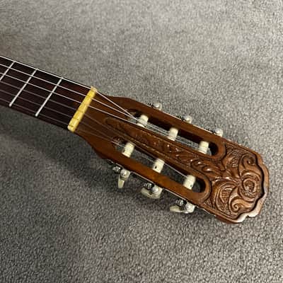 Vintage 1979 Giannini AWN 71 Classical Acoustic Guitar Brazilian Rosewood image 7