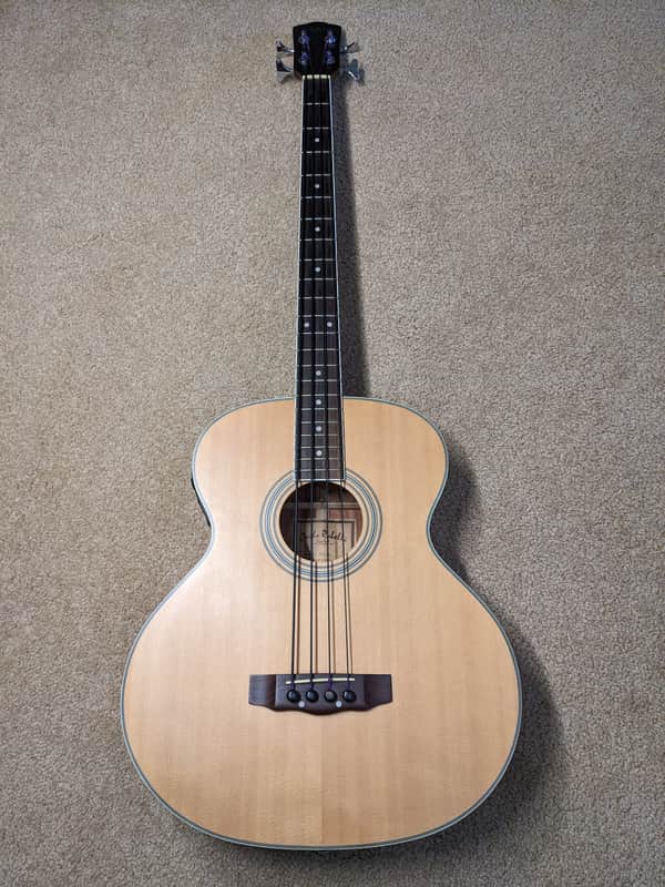 Carlo Robelli SB100E 4-string Acoustic/Electric Bass image 1