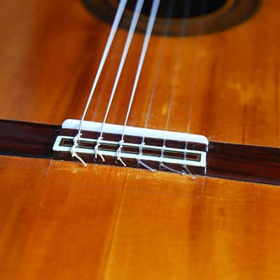 Felix Manzanero flamenco guitar 1965- wonderful oldworld flamenco guitar - great sound and feel - check Video! image 14