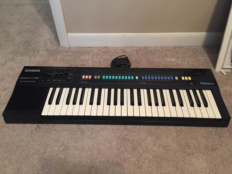 Vintage Casio Casiotone CT-380 Keyboard PCM Piano PCM image 1
