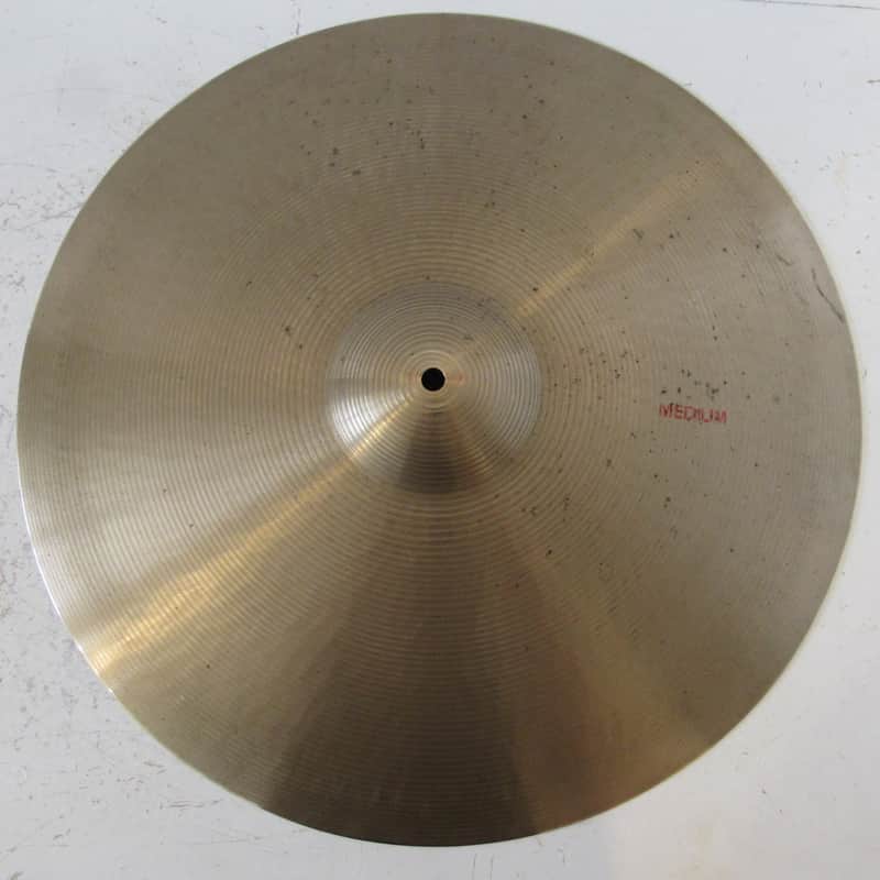 Paiste 20" Formula 602 "Pre-Serial" Medium Cymbal 1959 - 1971 image 1