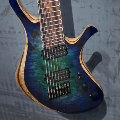 ギター Skervesen Swan 8 Swan 8 - Skervesen Custom Guitars