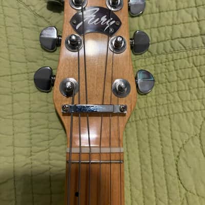 Fury Baritone guitar rare one off build 1984 all original image 15