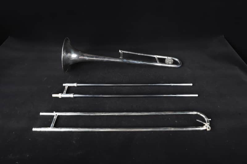King 606 Student Model Tenor Trombone 2010s - Clear-Lacquered Brass image 1