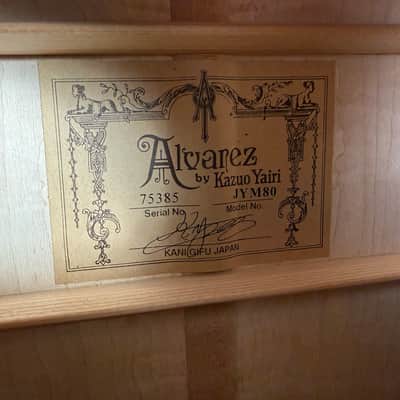 Alvarez Yairi Masterworks Jumbo - Flamed Maple Natural #5385 image 5