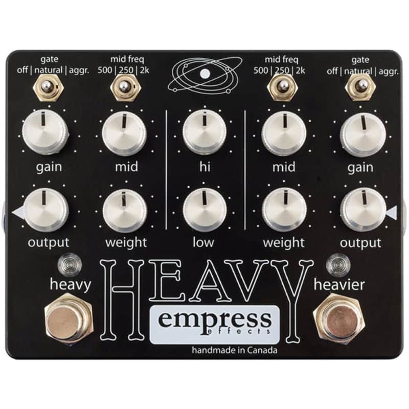 Empress Effects Heavy Distortion Dual Channel Guitar Effect Pedal image 1