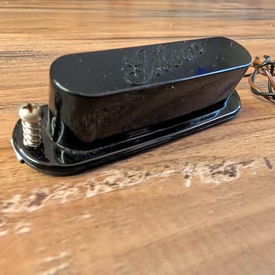 Gibson SB-300 SB-400 Bass Guitar Black Embossed Pickup Vintage 1973 7.18K image 4