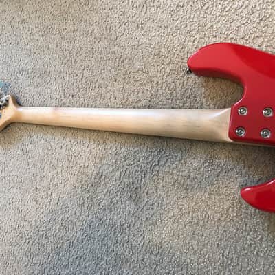 G&L L-1000 Bass 2015 Fullerton Red w/ Alnico MDF image 5