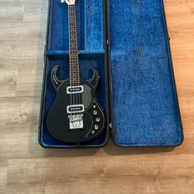 1965 Burns/Baldwin Baby Bison Bass - Black w/OHSC image 8