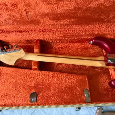 Fender Stratocaster Yngwie Malmsteen Signature Model 2005 Candy Apple Red With Rosewood Fretboard 2005 - Candy Apple Red With Rosewood Fretboard image 9