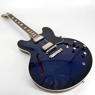 2024 Gibson ES-335 Figured – Deep Ocean Burst image 13