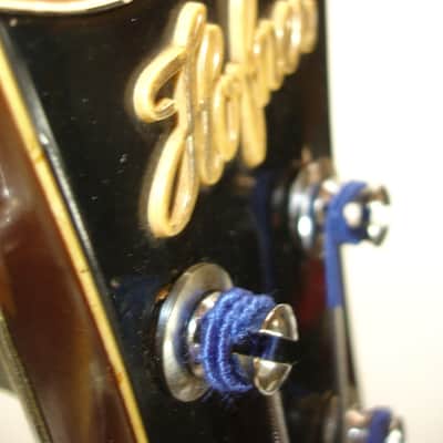 Vintage 1964 Hofner  500/1 Violin 4-String Electric Bass Guitar, Natural w/ Case image 13