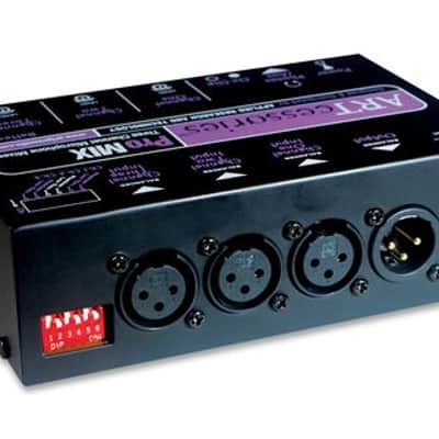 ART ProMIX Three Channel Microphone Mono Mixer image 3