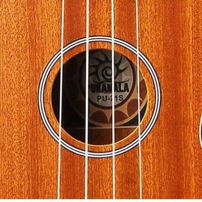 PukanaLa Model PU21S Soprano Ukulele with Sapele Mahogany Top, Back and Sides image 3