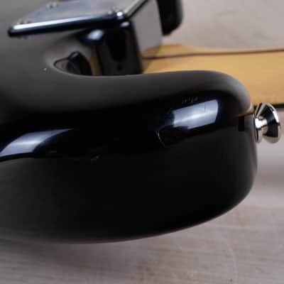 Fender ST-562 Contemporary Stratocaster MIJ 1985 Black Japan Fujigen System I Locking Tremolo w/ Hard Case image 14