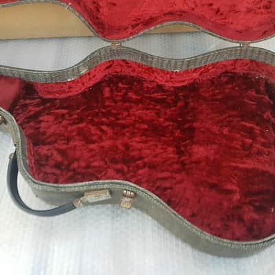 60's SELMER THINLINE CROC CASE made in ENGLAND image 2