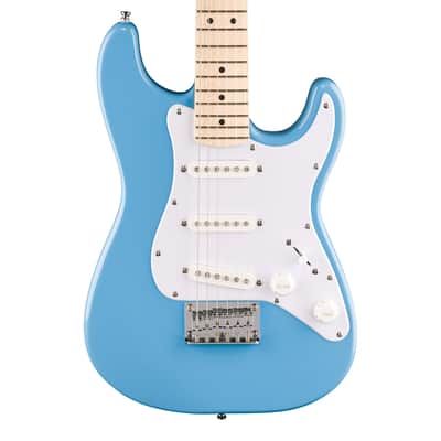 Fender Squier Mini Stratocaster Electric Guitar, California Blue, Maple image 2