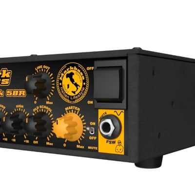 Markbass LITTLEMARK-58R 500W 4 Band EQ Bass Amp Head With XLR Line Out image 2