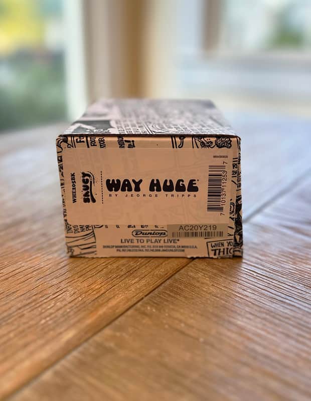 Way Huge BLACKOUT Saucy Box Overdrive Special Edition (WHE205-BK) image 1