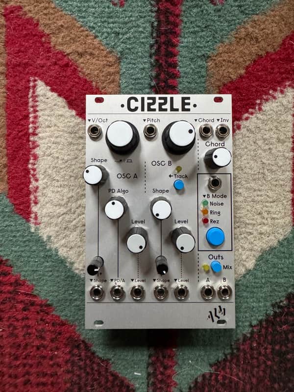 ALM/Busy Circuits Cizzle Eurorack Synth Module 2024 - Present - Silver image 1
