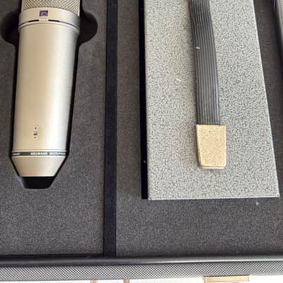 Neumann U 67 Set Large Diaphragm Multipattern Tube Condenser Microphone Reissue 2018 - Present - Nickel image 4