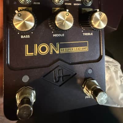 Universal Audio Lion '68 Super Lead Amp 2023 - Present - Black image 1